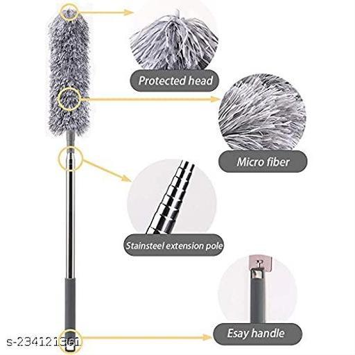 Premium Quality microfiber Steel fan dusters flexible