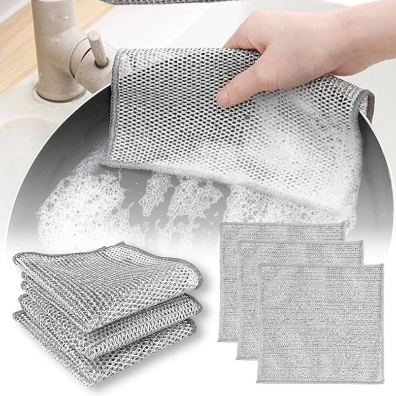 Kitchen dish wash wire cloth