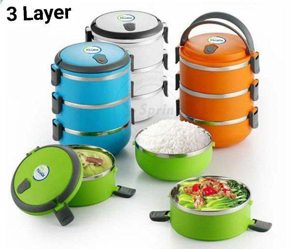  3 Layer Lunch Boxes / Multi design / Mix Design