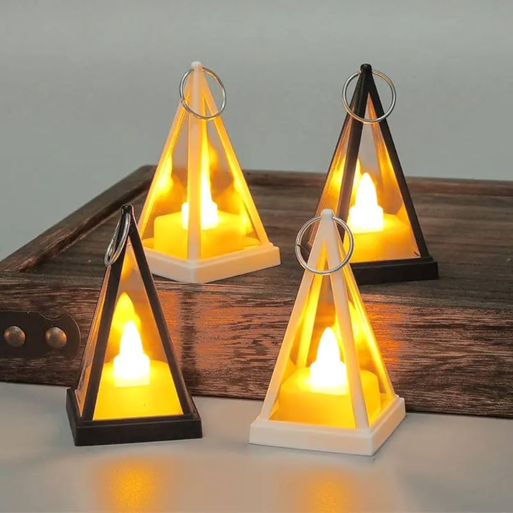 Premium quality Triangle Shape Led smokeless candle