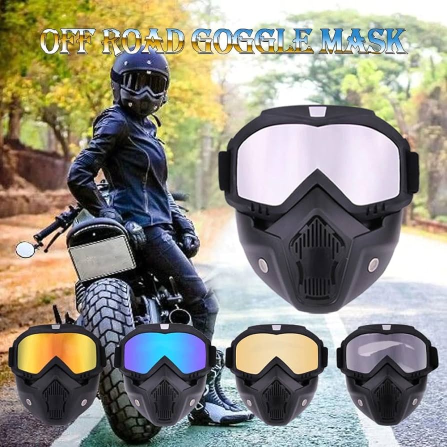 Stylish Helmate Goggle Mask