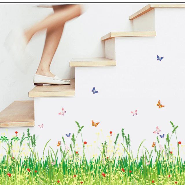 Green Garden shape wallpaper