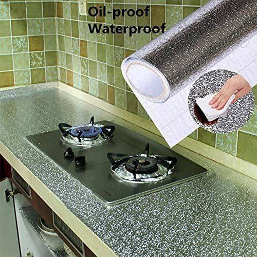 Silver Oil Proof wallpaper